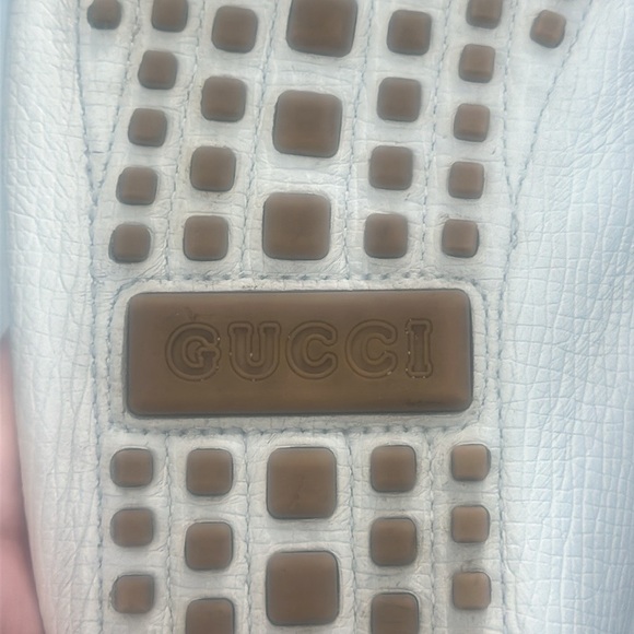 Gucci Horsebit Acapulco Loafer Drivers in Mystic White Size 10.5 - Picture 10 of 13